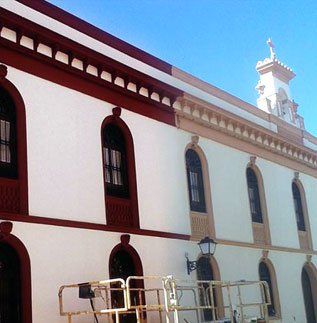 Fachada Residencia de La Caridad(Lebrija)